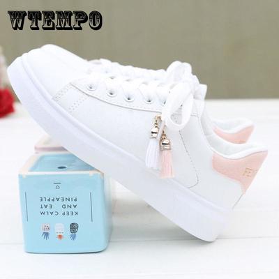 Весенние универсальные студенческие женские туфли на плоской подошве, красные туфли с просветом, спортивные кроссовки