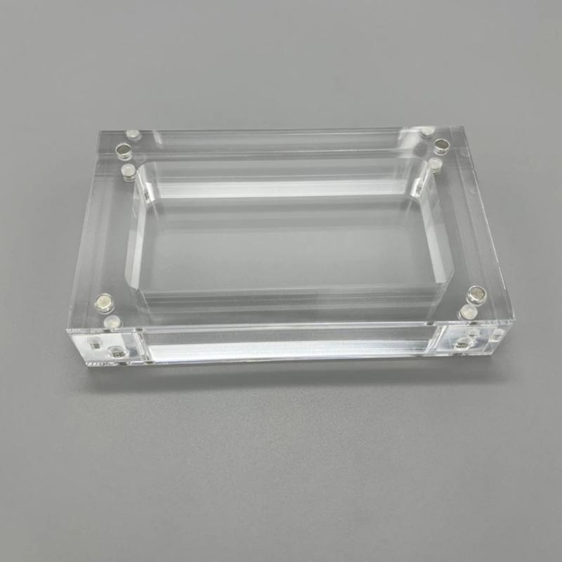 Magnetic Cover for High Transparency Acrylic Display Case Console Dustproof Storage Box Gamepad Protector Hard-Shell