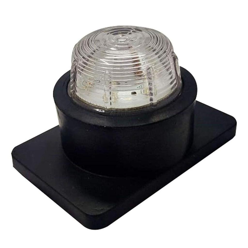 APSMOTIV LED Front Marker Assembly Set for Bus, Truck, Trailer and Universal Applications 24v (Clear)