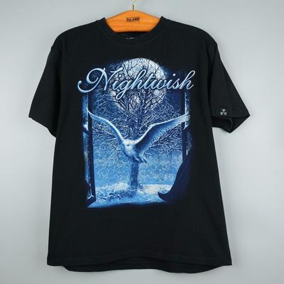 Винтажная футболка Nightwish 2007 года Nuclear Blast Power S-5XL BO244 Унисекс