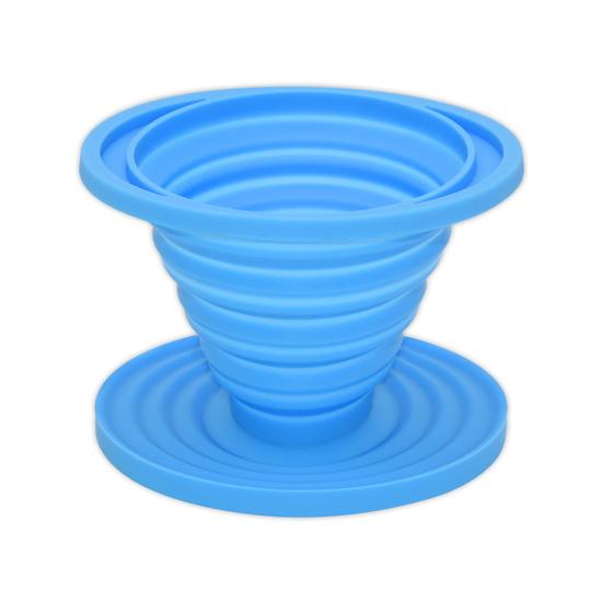 Collapsible Coffee Filter Funnel Heat Resistant Silicone Coffee Funnel Portable Coffee Brewing Tools
