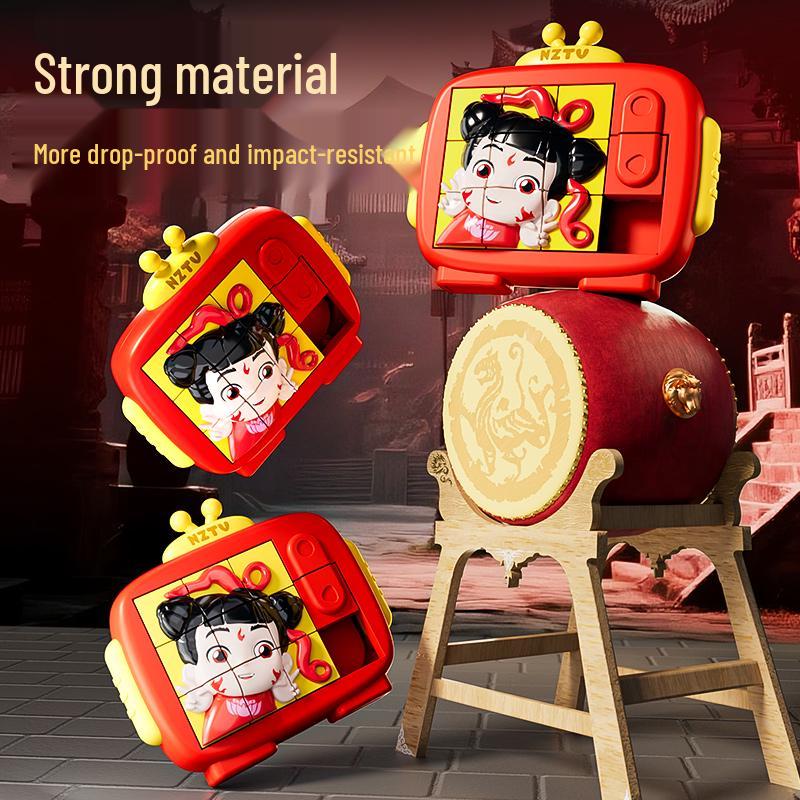 Пазл Нежа 3D Хуажун Дао: Детская развивающая игрушка для логического и пространственного мышления - Официально лицензированная