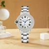 Элегантные женские деловые часы Ретро кварцевые наручные часы Модные кварцевые часы со стразами Женские