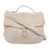 ACATE Welley Postman Bag Shoulder Bag in Natural Shrink Leather, Women's, Ivory Shoulder bag IvoryUsed