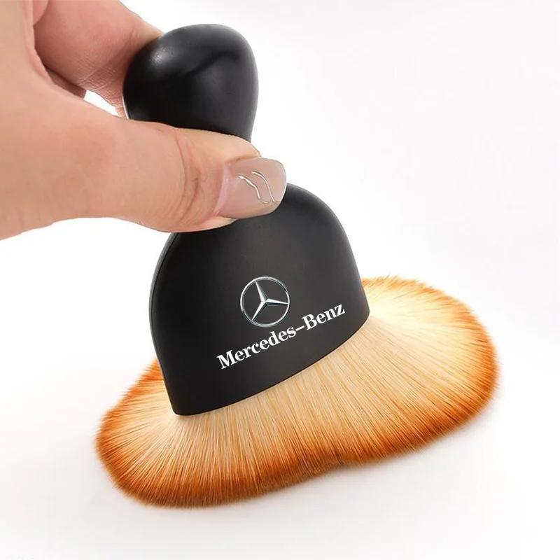 UFBEI1 2025 Hot Car Air Vent Cleaning Soft Brush With Casing Clean Tool Dusting Crevice Brush Auto Interior For All Mercedes Benz AMG s