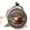 Vintage Coffee Cup Keychain With Zinc Alloy Material For Gift Giving And Souvenir Collectors