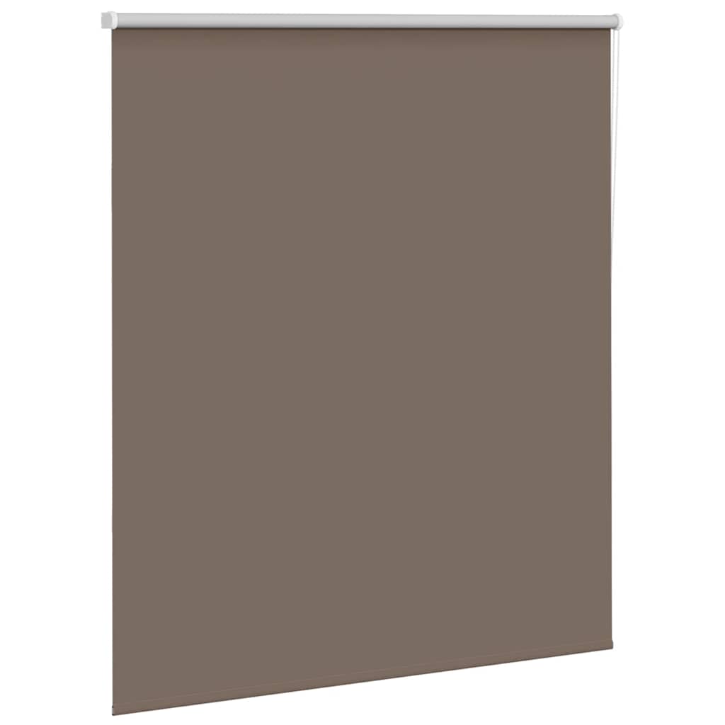 Blackout Roller Blind Coffee Brown 140 x 150 cm Fabric Width 136.6 cm