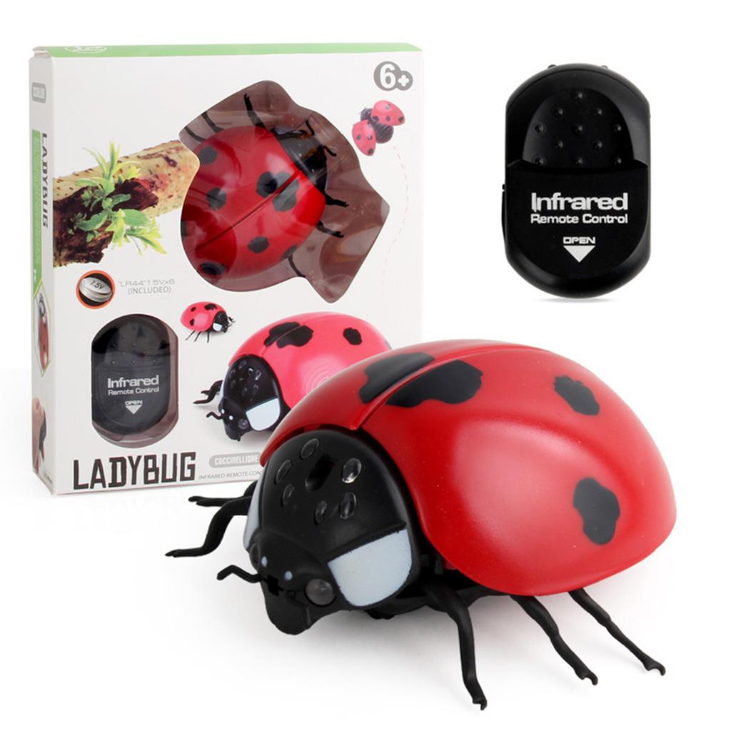 Инфракрасные RC-Игрушки Животные Симуляция Пчел Божьих Коровок Электрический Робот Игрушка Животное Розыгрыш Игрушка Транспортное Средство Подарок Ребенку на День Рождения