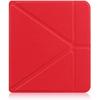 Чехол - Kobo - Libra 2 - Синтетическая кожа - Складная подставка - Красный