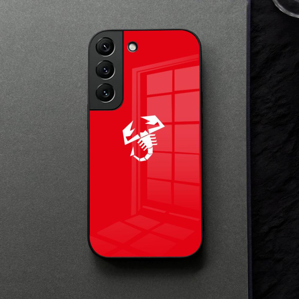 A-ABARTHEs Италия Чехол для телефона автомобиля Стекло Для Samsung Galaxy S21 S25 S22 S20 S24 S23 Ultra Fe Plus A16 A34 A54 A24 Чехол