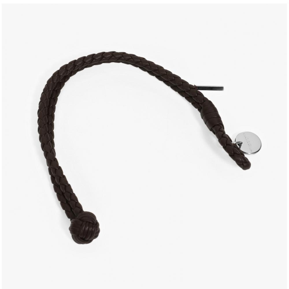 Bottega Veneta 113546 V3un1 2062 113546 V001d 2014 Плетеное двойное кожаное браслет из наппы