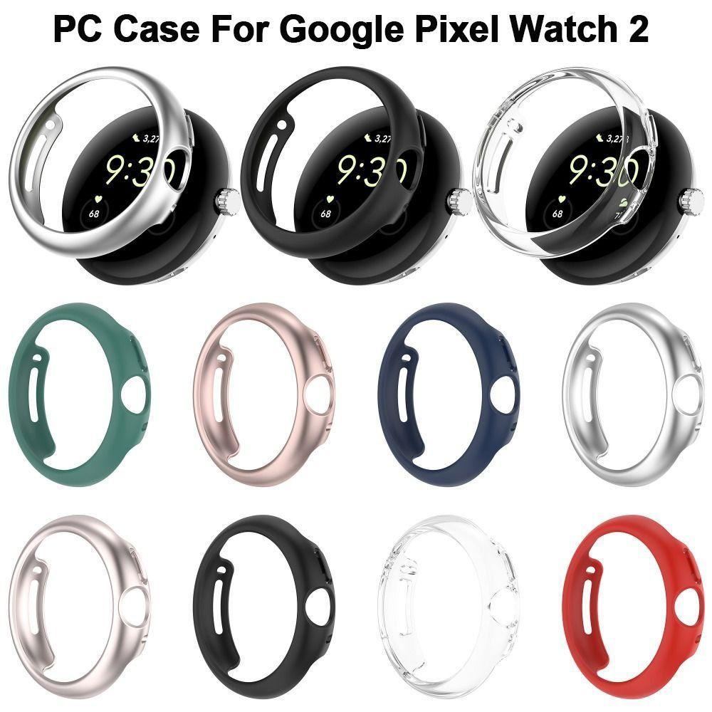 PC Bumper Frame Shell Screen Protector New Protective Case for Google Pixel Watch 2/1