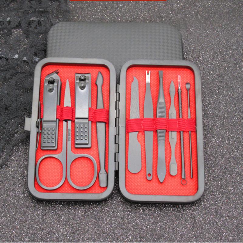 7/10/15 шт. профессиональные ножницы для педикюра, набор ножниц из нержавеющей стали с орлиным крючком, портативные маникюрные машинки для стрижки ногтей, набор инструментов