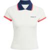 Originals Logo Slim Fit Polo Shirt Women Tops Off-White JY3515