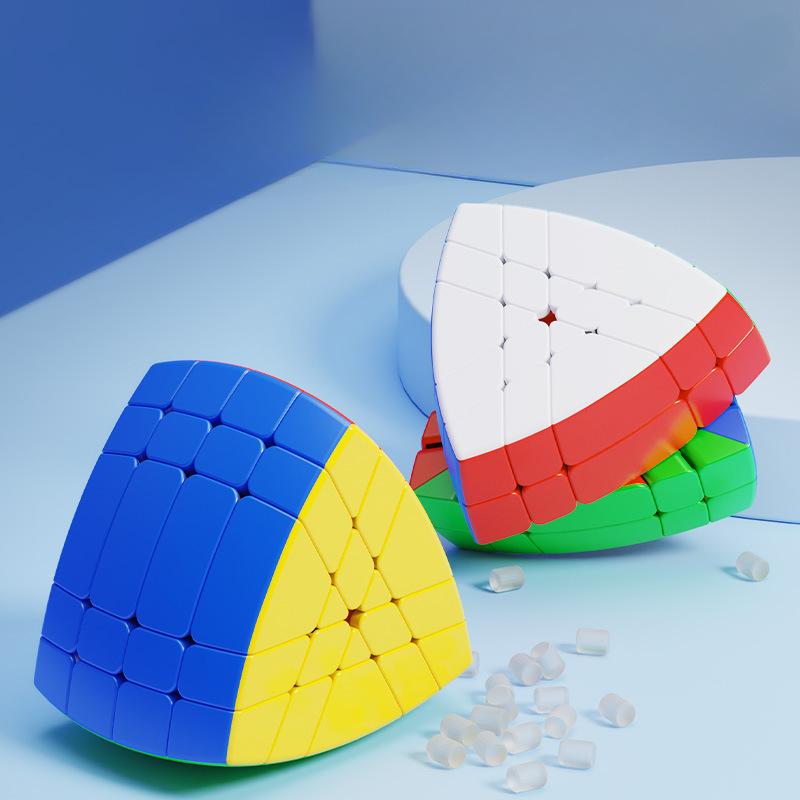 Five Axis 2 3 4 5 Layers Cube Magic Speed Cube Fidget Toys Five Axis 5-layer Pentahedron Cubo Magico Puzzle