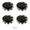 Для E36 E46 E53 E90 E60 E61 E93 E87 X3 X5 F30 F20 F10 G30 Аксессуары 4 шт. 56/68 мм Колпачки ступицы центра колеса автомобиля Авто Накладки на обод