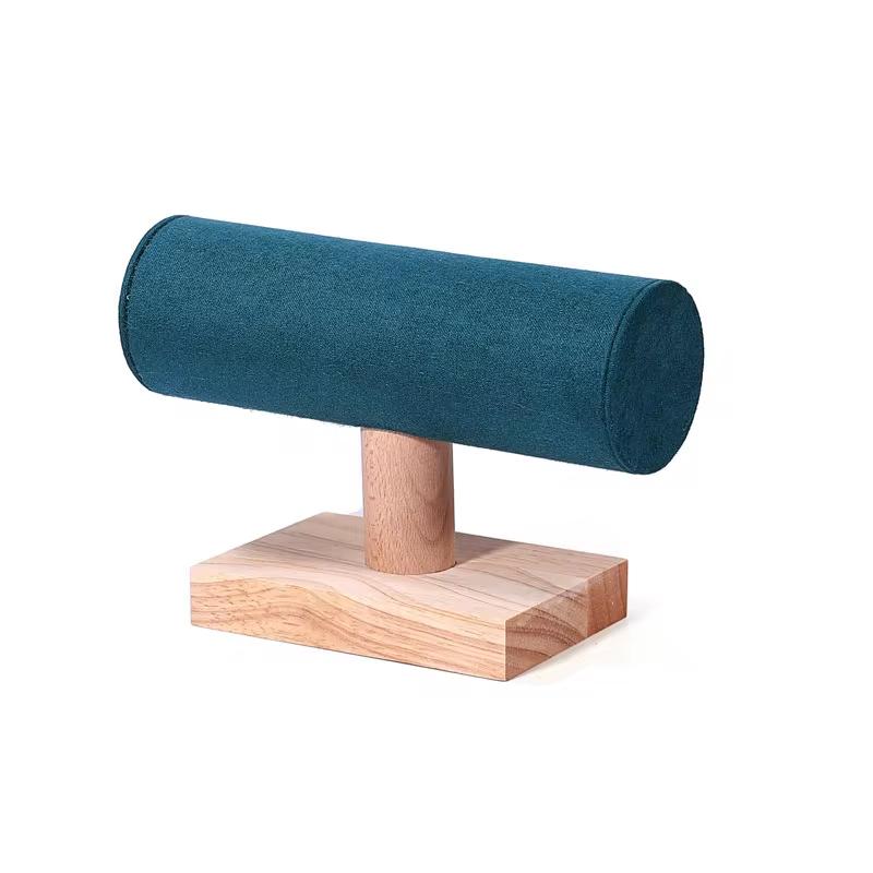 Деревянная винтажная Т-образная стойка для хранения ювелирных изделий, подставка для демонстрации браслетов, стойка для хранения, подставка для демонстрации часов, браслетов, цепочек, ювелирных изделий, реквизит