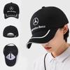 PIG4 For Mercedes Benz AMG Car Emblem Embroidery Snapback Baseball Cap Spring And Autumn Outdoor Adjustable Casual Hats Sunscreen Hat