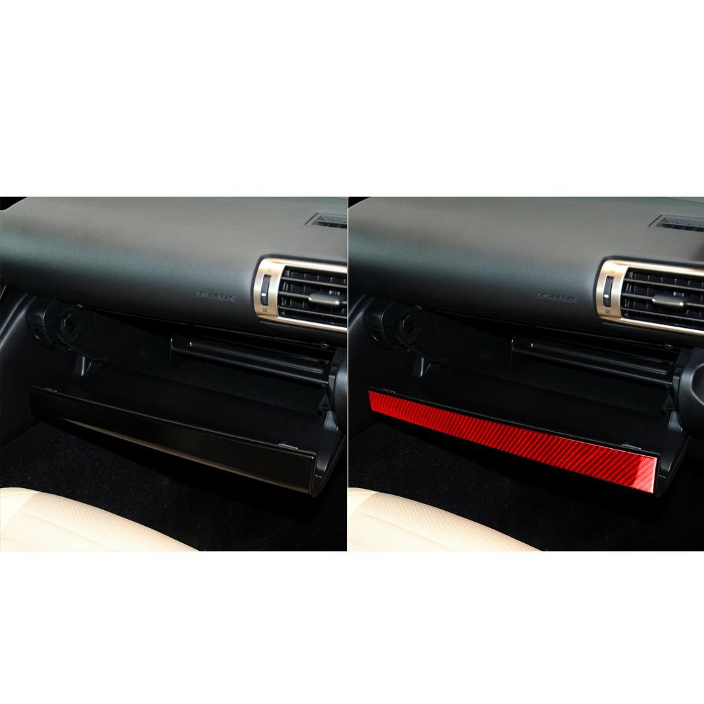 Для Lexus IS250 300 350C 2013-аксессуары автомобильные наклейки из углеродного волокна для внутренней панели для хранения инструментов