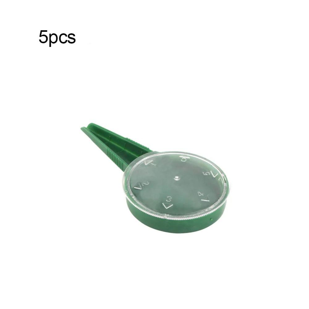 5pcs 5 Gears Plant Seeder Adjustable Hole Seed Sower Multi-function Seed Spreaders Home