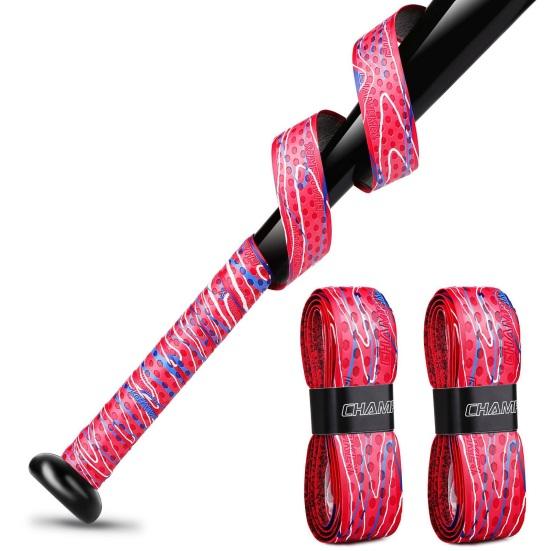 2 шт., лента для ручки бейсбольной биты, предварительно вырезанная ручка для замены ручки летучей мыши, улучшенная точность удара, лента для ручки, портативная ручка, ленты для ручек