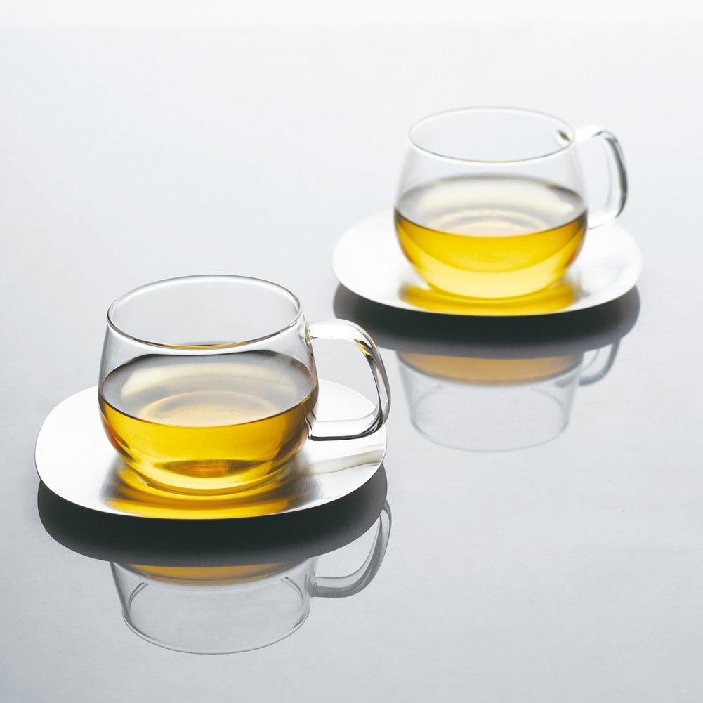 Kinto Кружка UNITEA 450 мл м Безопасное термостойкое стекло Подарок 8291 Можно мыть в посудомоечной машине/микроволновой печи