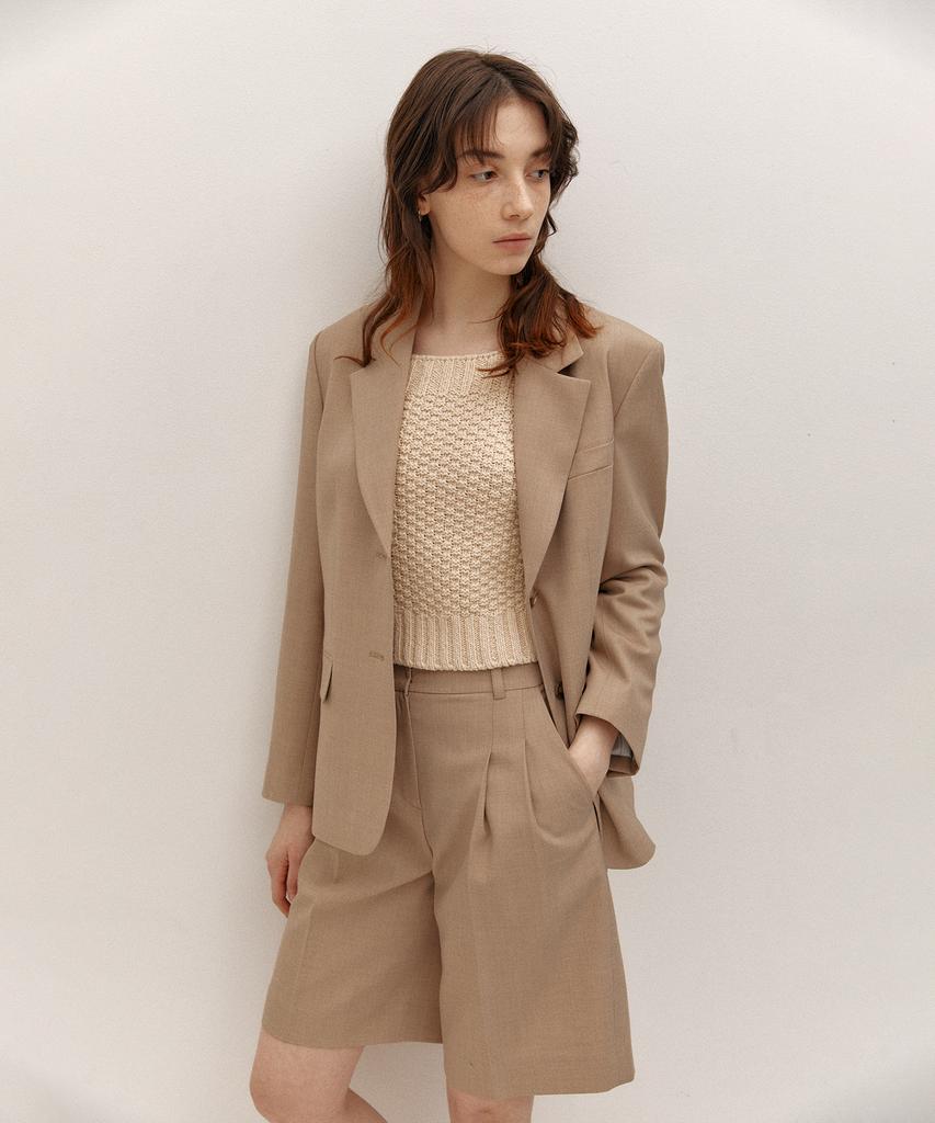 AVA MOLLI Classic Two Tuck Pt (Beige)