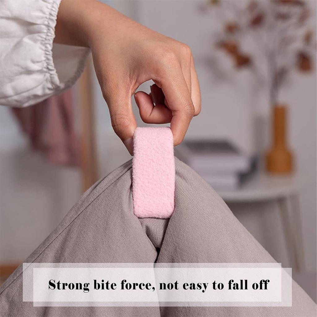 Фиксирующие зажимы для одеяла - держатель-фиксатор, фиксированные зажимы, протектор матраса, зажимы для пододеяльника двуспальной кровати, застежка