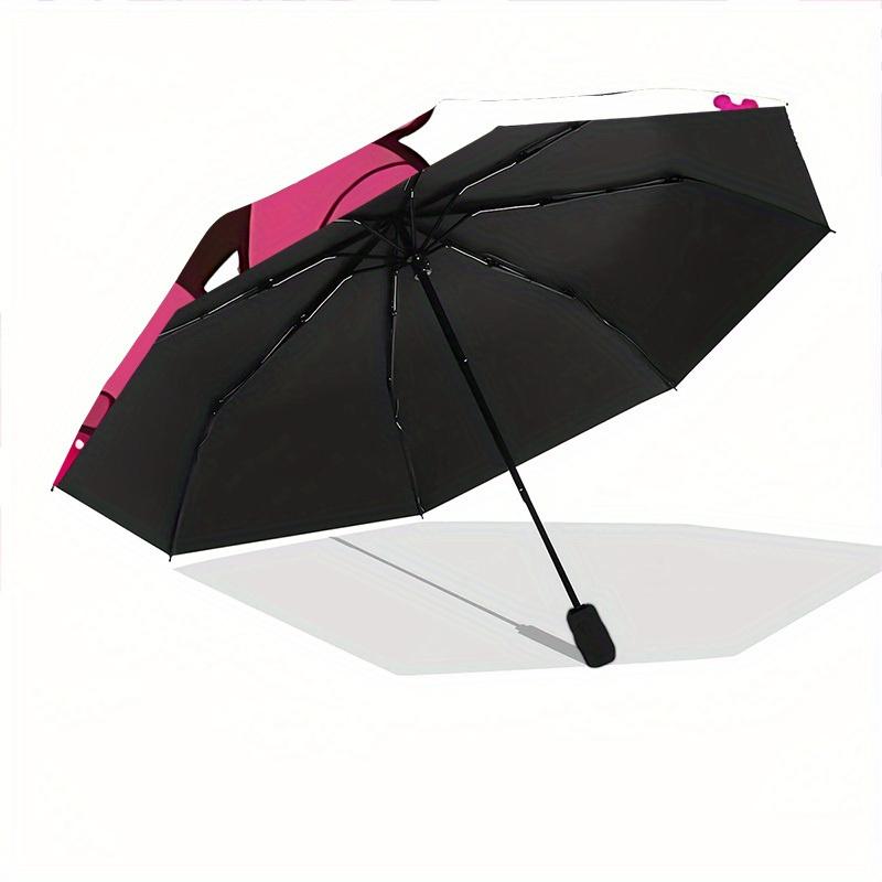 1pc Minnie Mouse Automatic Umbrella | Portable Foldable 8-Rib Manual Open, Casual Accessory, Durable Canopy yy250823088