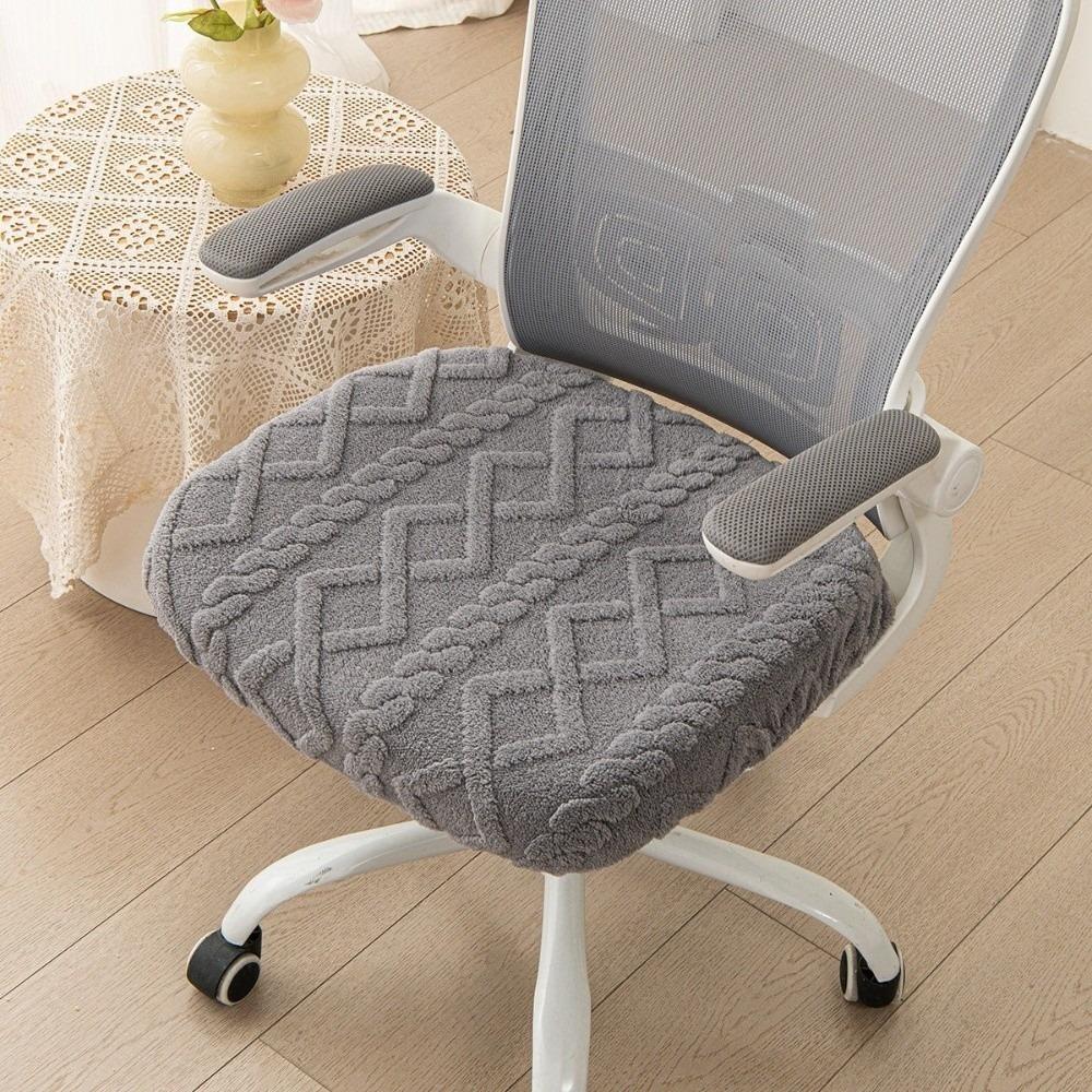 Anti-Slip Computer Chair Seat Thickened Chair Seat Protector Office Seat Cover Hotel