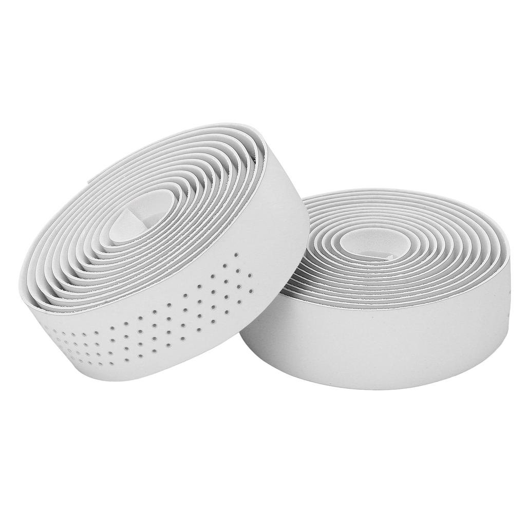 Велосипедная рулевая лента противоскользящая обмотка руля для шоссейного велосипеда с заглушками для руля для шоссейного велоспортаСеребристая