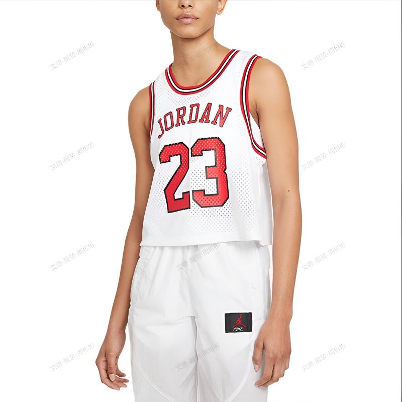 (WMNS) Air Jordan Essential Knit Net Ventilate Basketball Jersey 'White' Women's DD0286-100