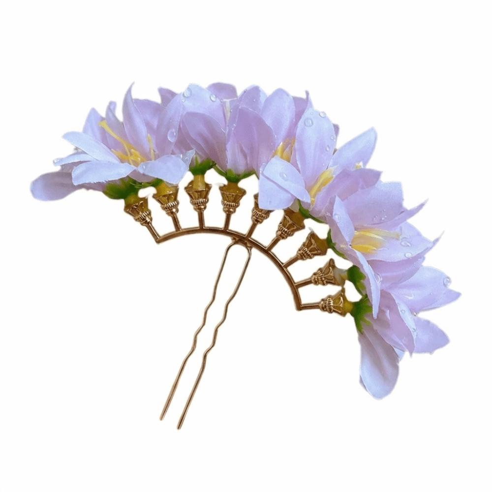 Fairy Chinese Style Side Clip Bohemian Thai Hair Fork Headdress Bride Hair Accessories Beach
