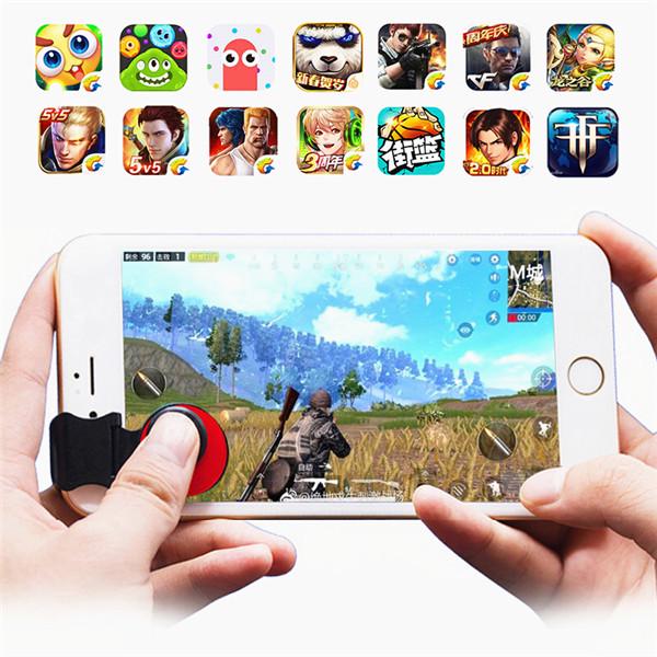 Универсальные игровые триггеры, мини-джойстик Fling для сенсорного экрана телефона, поддержка мобильных легенд, 3 цвета