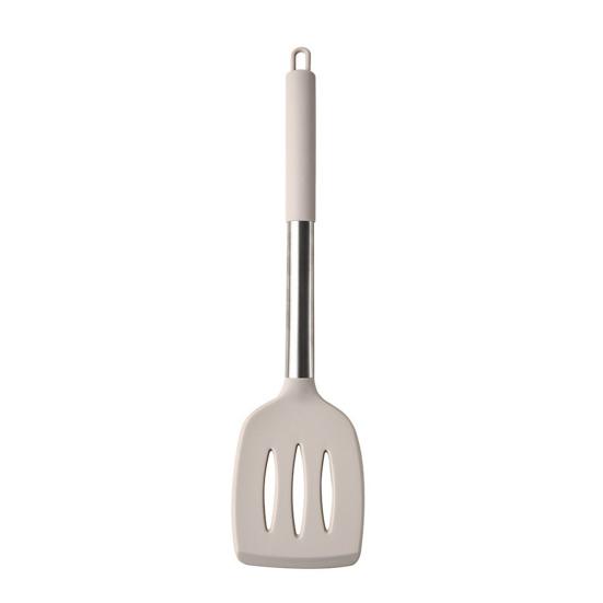 15Pcs Kitchen Utensils Set Food-Grade Silicone Ladle Spoon Whisk Egg Beater with Holder Skimmer Scarper Non-stick