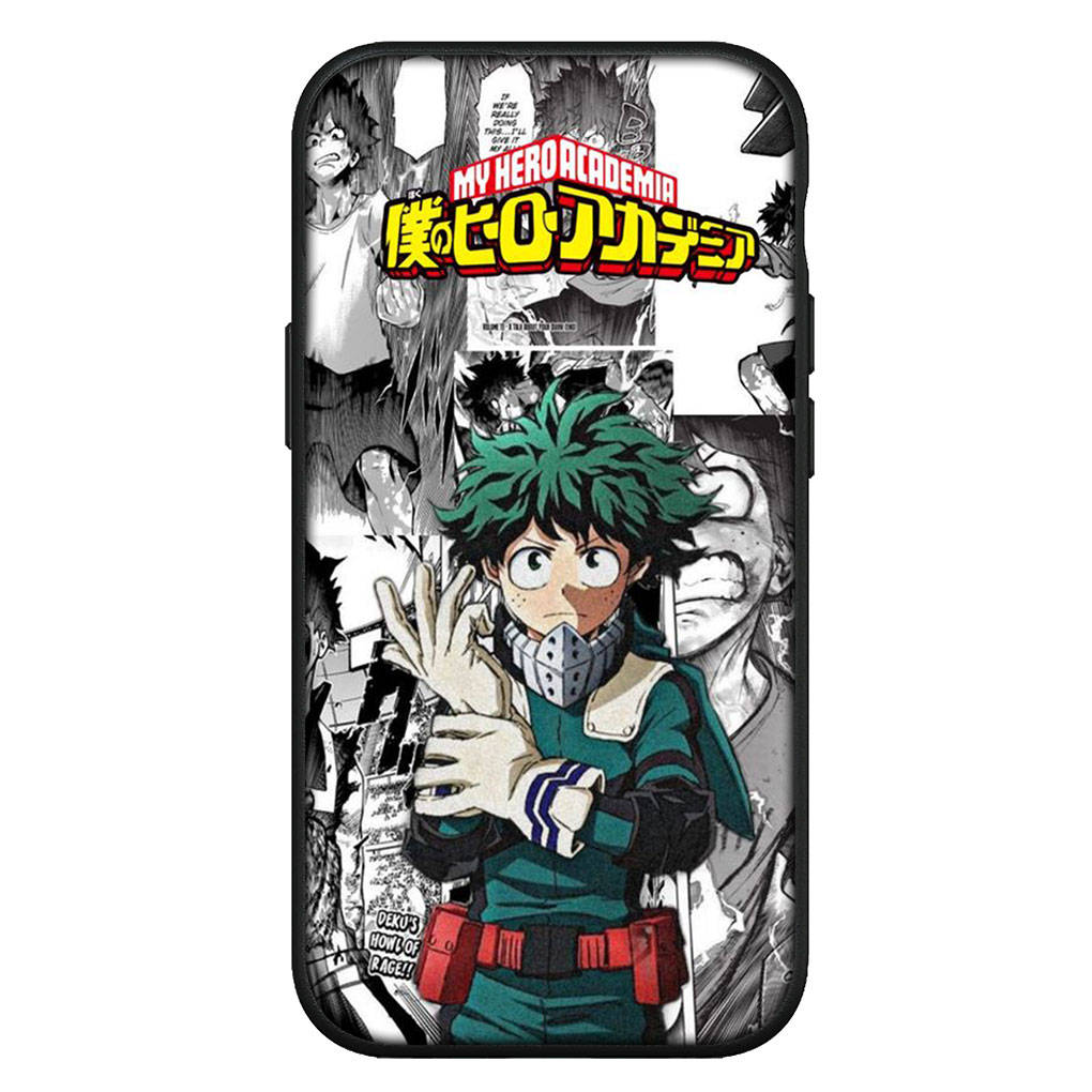 Для iPhone 16 15 X XR Samsung Galaxy S24 S23 Plus Xiaomi Redmi Note 13 12 11 Pro Max 10 14 OPPO Huawei Чехол My Hero Academia Bnha Todoroki Shoto Чехол