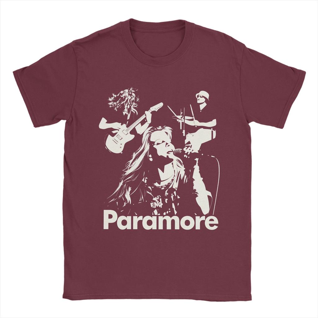 Хлопковая футболка Paramore для мужчин, летняя, смешные футболки, с круглым вырезом, повседневные футболки, одежда с принтом оверсайз