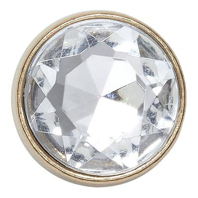 Прозрачный драгоценный камень Акрил Цинковый сплав Обувные аксессуары Унисекс Пара Серебристый