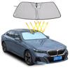 Складная автомобильная солнцезащитная шторка на лобовое стекло для BMW 5 серии G60 i5 2024+