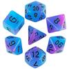 Glow In The Dark DND Dice, 7pcs Luminous Polyhedral Dice Set, Glowing D&D Dice for DND, RPG, Table Games