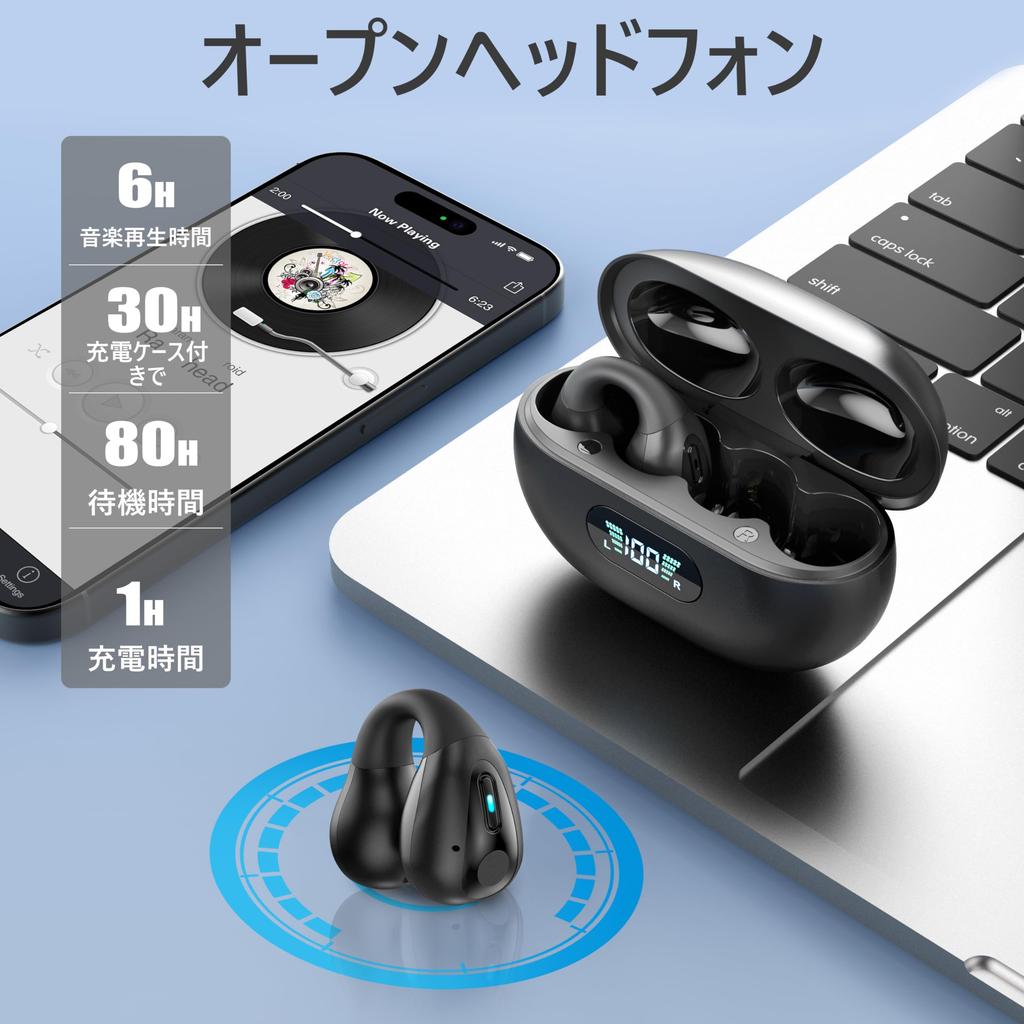 Wireless Earphones Bluetooth Earphones Sports Type Wireless Earphones Earphones Wireless Charging Compatible with Dual LED Power Display Waterproof