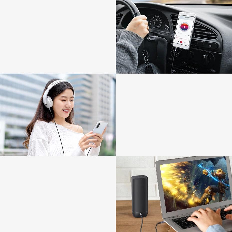 Ugreen Cable Aux Cable Mini Jack 3.5Mm (Male) - Mini Jack 3.5Mm (Male) 3M Black (Av183)