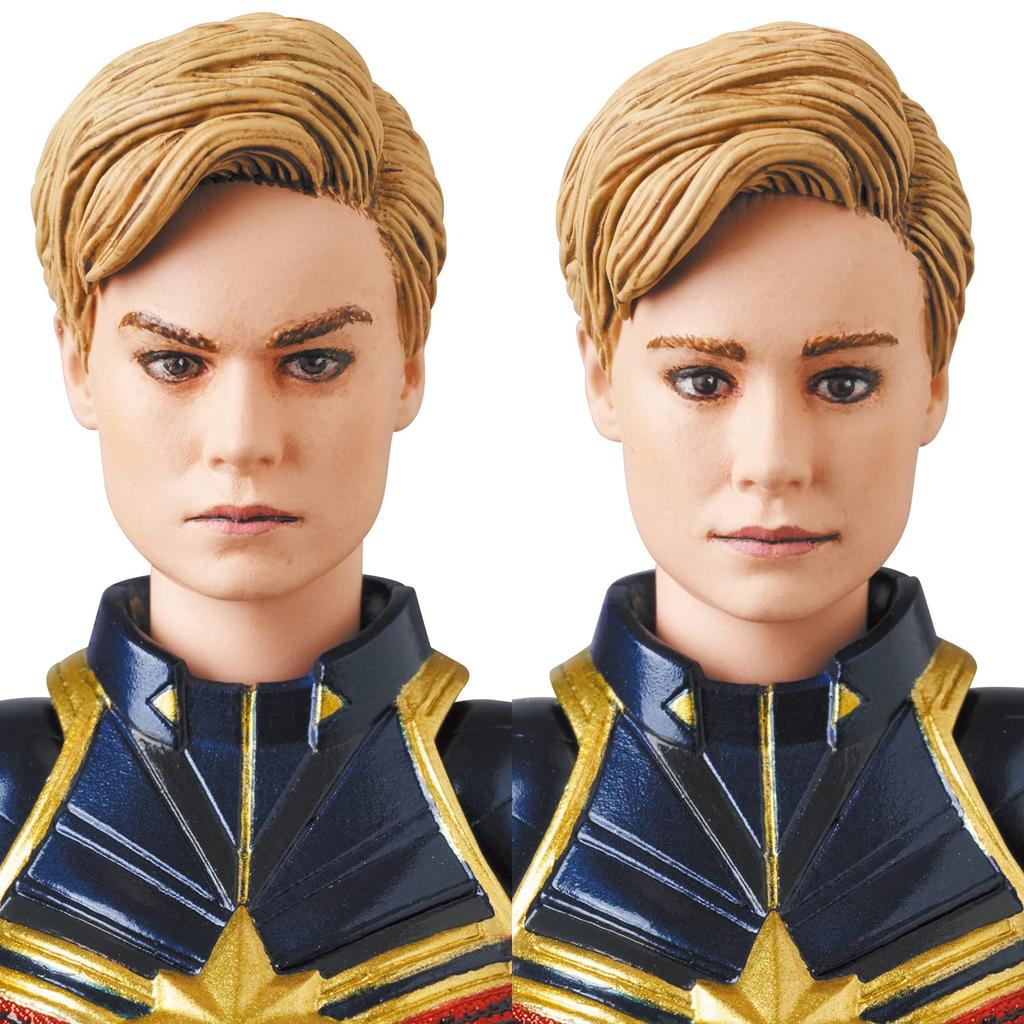 MAFEX No.163 CAPTAIN MARVEL Endgame Ver. Height Approx. 150mm Pre-painted Action Figure