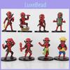 Adorable Deadpool Q Version Collectible Figure Blind Box Toy Model Set For Fans