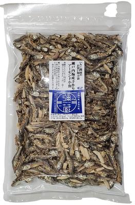 Миндаль Ishimaru Yazo Shoten Seto Inland Sea, мелкая рыбка, большой пакет 370 г x 2 шт.
