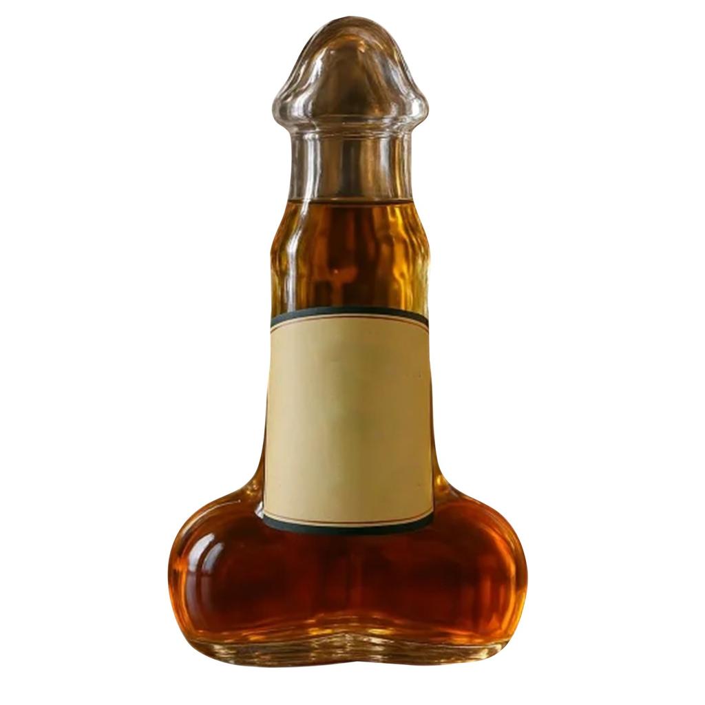 Креативный стеклянный декантер Интересный бокал для вина и сока Чашка для виски Шампанского Бренди Забавная кружка для коктейлей для бара KTV и ночного шоу