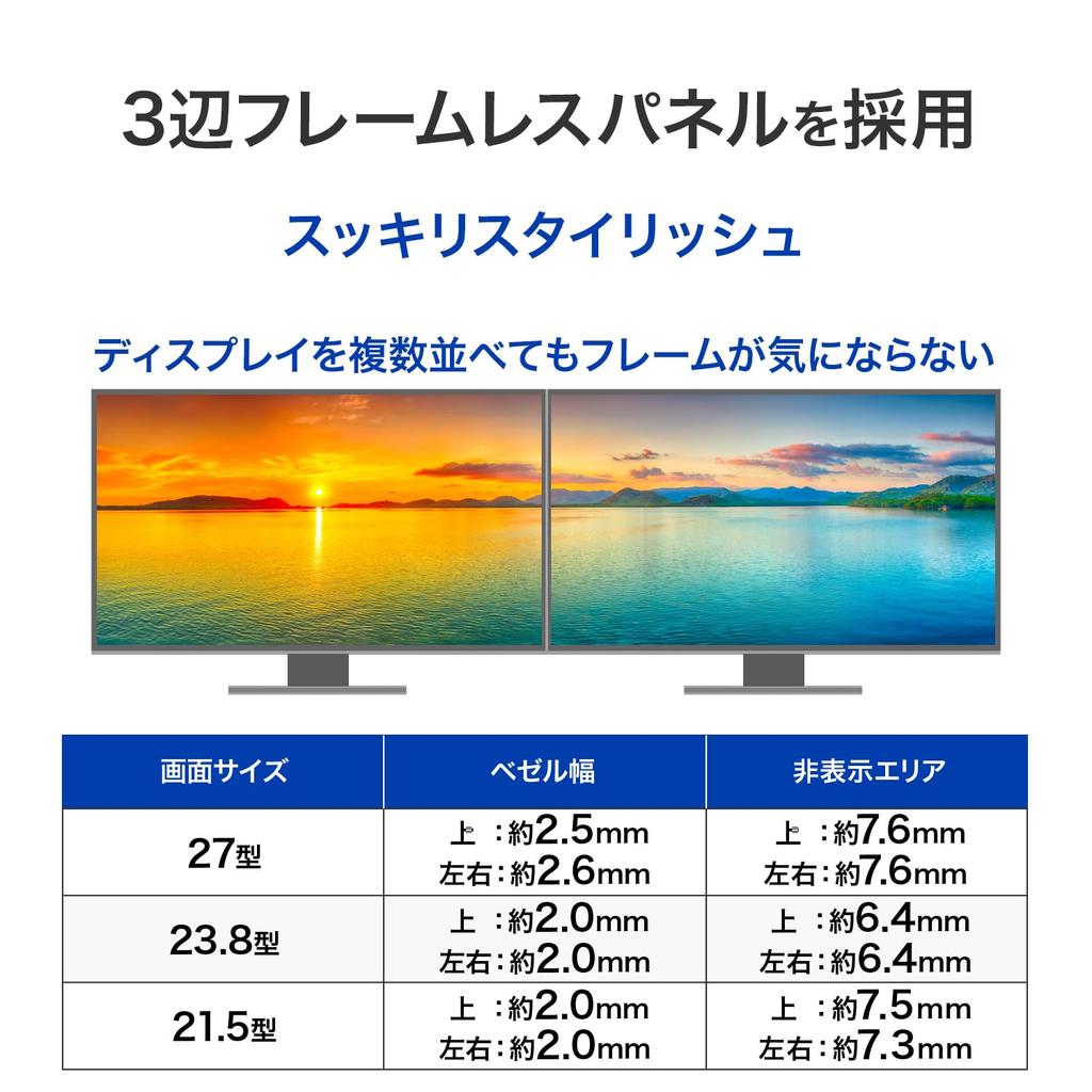 IODATA ADS Панель Матовый Белый Монитор 1 1 VESA Выходные Японский EX-C272SDW 27-дюймовый (1 HDMI, DisplayPort, USB-C, Динамики, Совместимый, Поддержка,