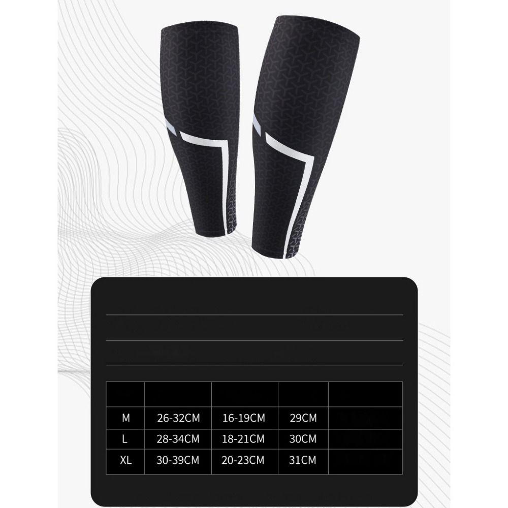 Sports Support Brace Stretch Calf Compression Leg Warmers Shin Guard Calf Protection Leg Sleeve