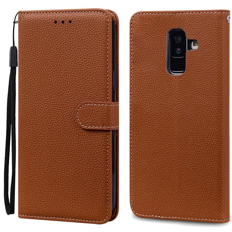 J8 Case For Samsung Galaxy J8 2018 Case Wallet Leather Flip Case For Samsung J 8 J8 2018 J810F Book Cover Coque Fundas Etui