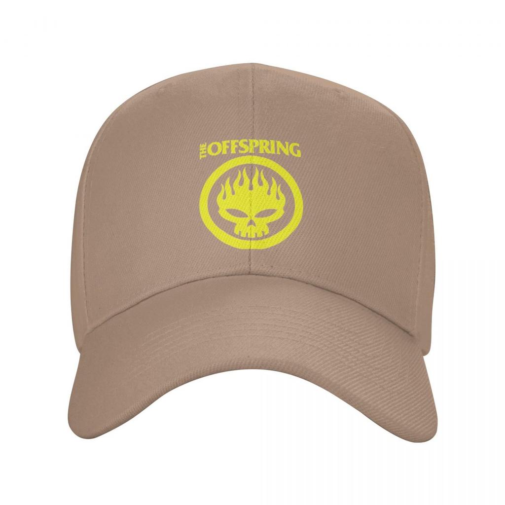 Бейсболки The Offspring с логотипом "Пылающий Череп на Круге", Snapback, Мужские, Женские, Кепки для улицы, Спортивные, Бейсболки, Кепки